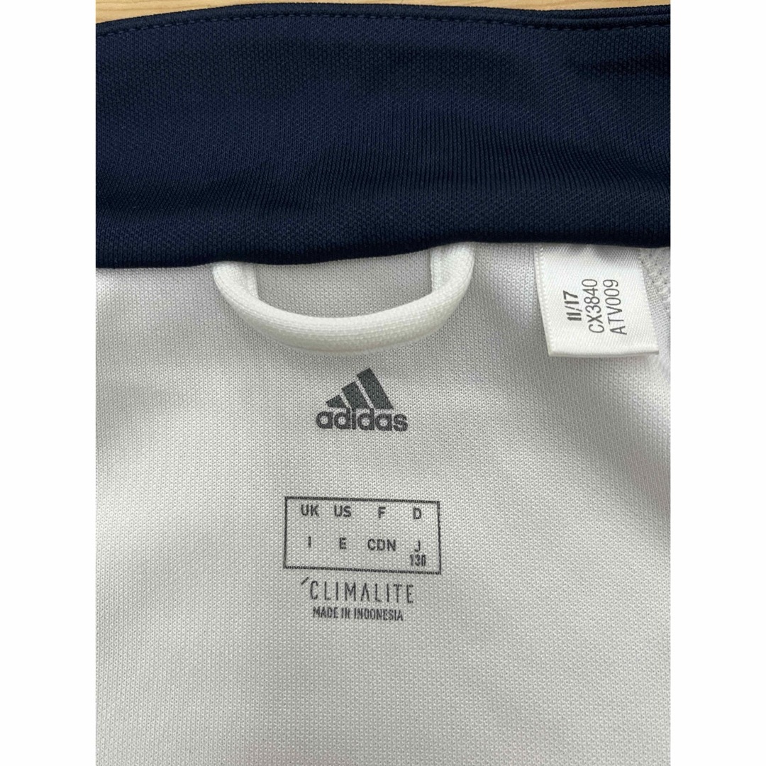 adidas(アディダス)のアディダス ジャージ　キッズ　130 キッズ/ベビー/マタニティのキッズ服女の子用(90cm~)(ジャケット/上着)の商品写真