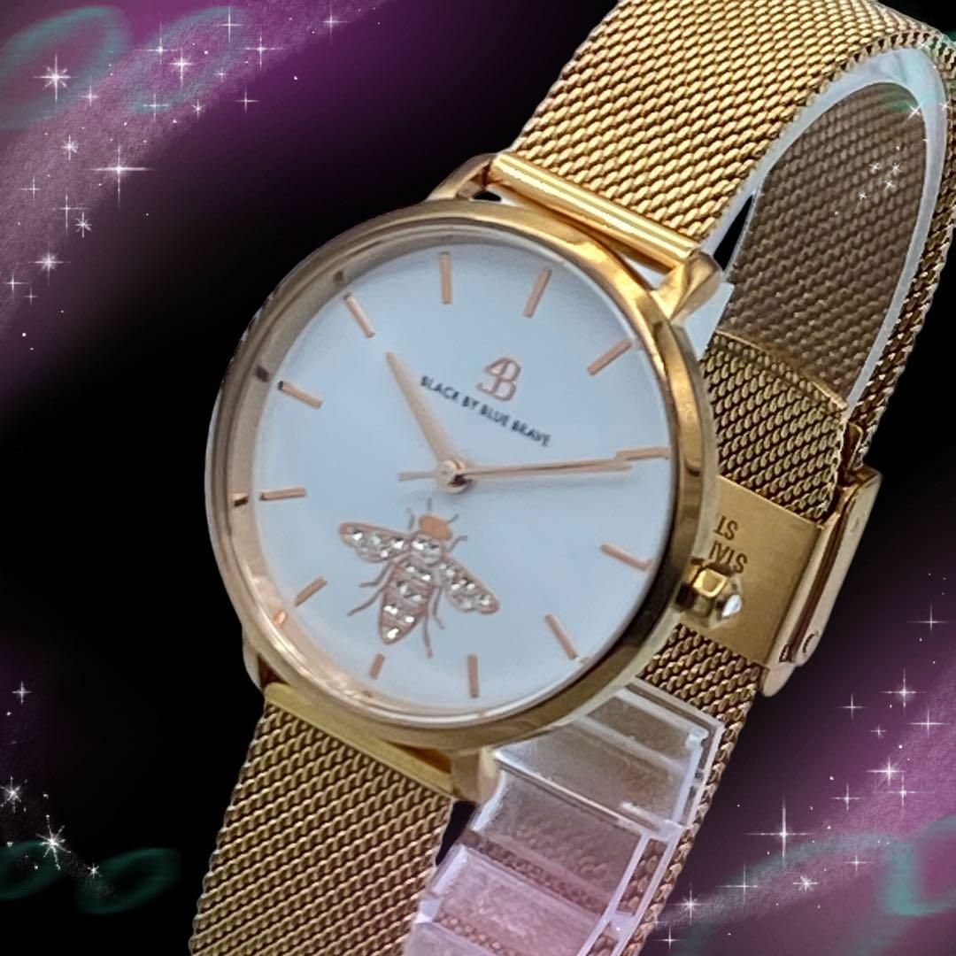 なし⭐︎購入先《超美品　稼動品》　4B watches Honey Bee レディース腕時計