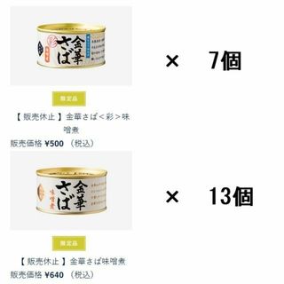 キノヤイシノマキスイサン(木の屋石巻水産)のピスタッチ様専用★木の屋石巻水産の缶詰20缶セット　サバ鯖非常食備蓄ロー(缶詰/瓶詰)