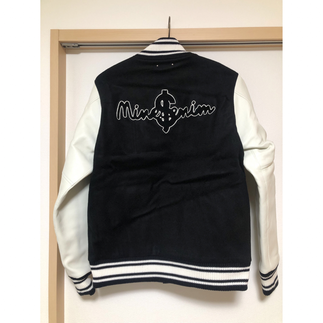 MINEDENIM Brushed Wool Stadium Jumper - スタジャン