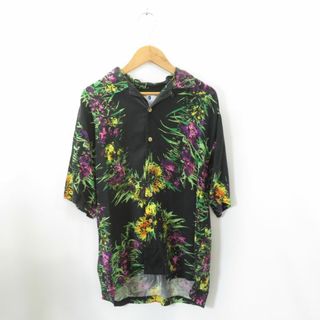 NITRAID REAL WEED ALOHA SHIRT NR004-TP28  SIZE L (シャツ)