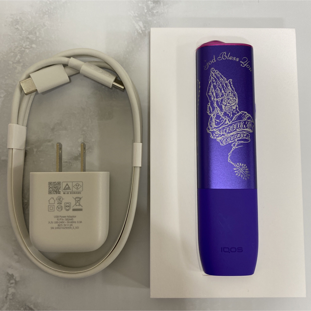 IQOS - iQOS ILUMAONE イルマワン レーザー加工 祈り手 聖書