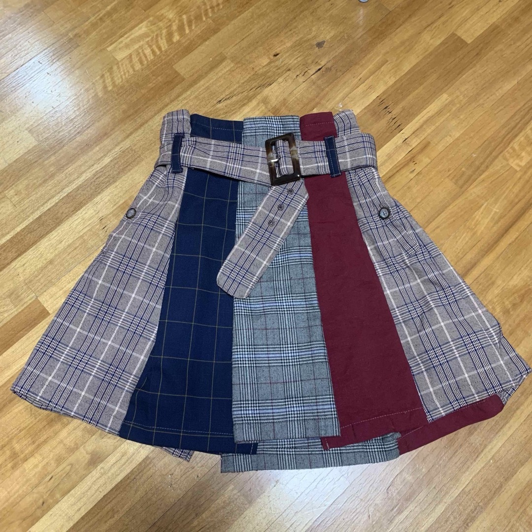 REDYAZEL(レディアゼル)のREDYAZEL 配色チェックミニスカート レディースのスカート(ミニスカート)の商品写真