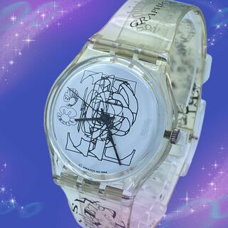 スウォッチ(swatch)の《美品　稼動品》スウォッチ　立花ハジメデザイン　日本限定1994年モデル　腕時計(腕時計(アナログ))