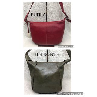 フルラ(Furla)のフルラ　レザーショルダーバッグとイルビゾンテ　ショルダーバッグの2点(ショルダーバッグ)