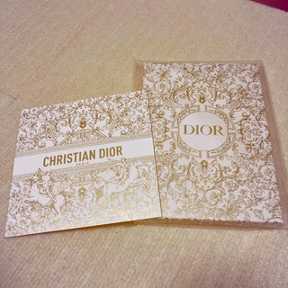 ディオール(Dior)の【Dior】限定デザインノート&カード(ノート/メモ帳/ふせん)