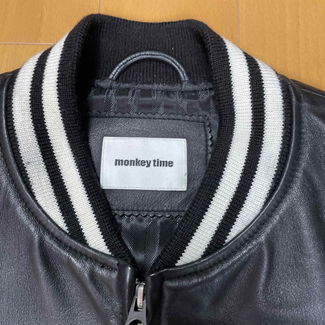 MONKEY TIME（UNITED ARROWS）(モンキータイム)のレザー　ジャケット メンズのジャケット/アウター(レザージャケット)の商品写真