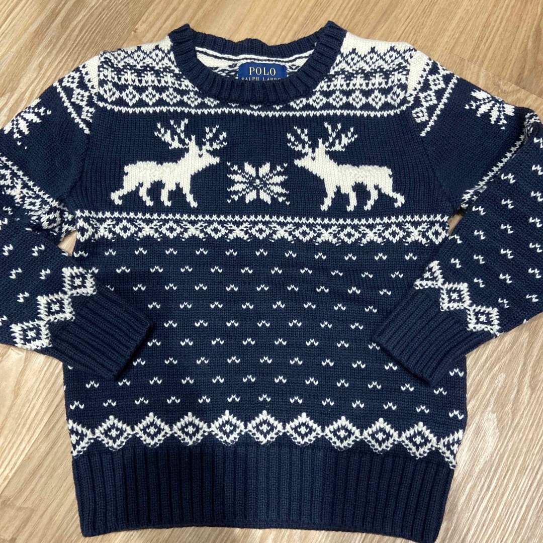 POLO RALPH LAUREN(ポロラルフローレン)のラルフローレン　セーター キッズ/ベビー/マタニティのキッズ服男の子用(90cm~)(ニット)の商品写真