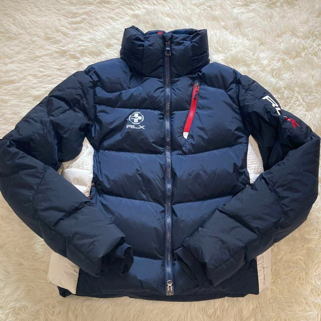 Ralph Lauren - RALPH LAUREN RLX ダウンジャケット NAVY×WHITEの通販