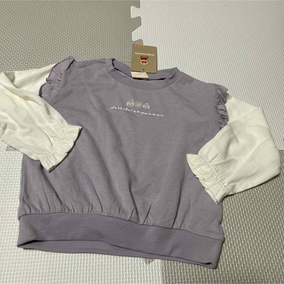 BANDAI(バンダイ)のアンパンマンロンT90 キッズ/ベビー/マタニティのキッズ服女の子用(90cm~)(Tシャツ/カットソー)の商品写真