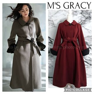 エムズグレイシー(M'S GRACY)のM'S GRACY*カタログ掲載*エレガントロングコート(ロングコート)