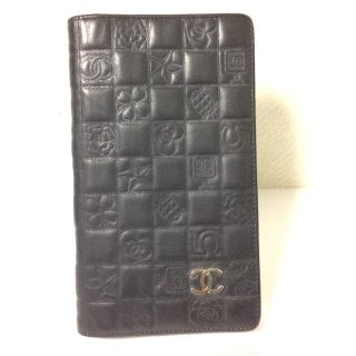 シャネル(CHANEL)の定番 シャネル シンボルチャーム 長財布 ブラック(財布)