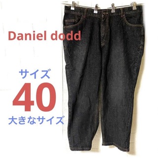 ダニエルドッド(DANIEL DODD)のDaniel dodd デニムパンツ  40(4L)    メンズ   ブラック(デニム/ジーンズ)