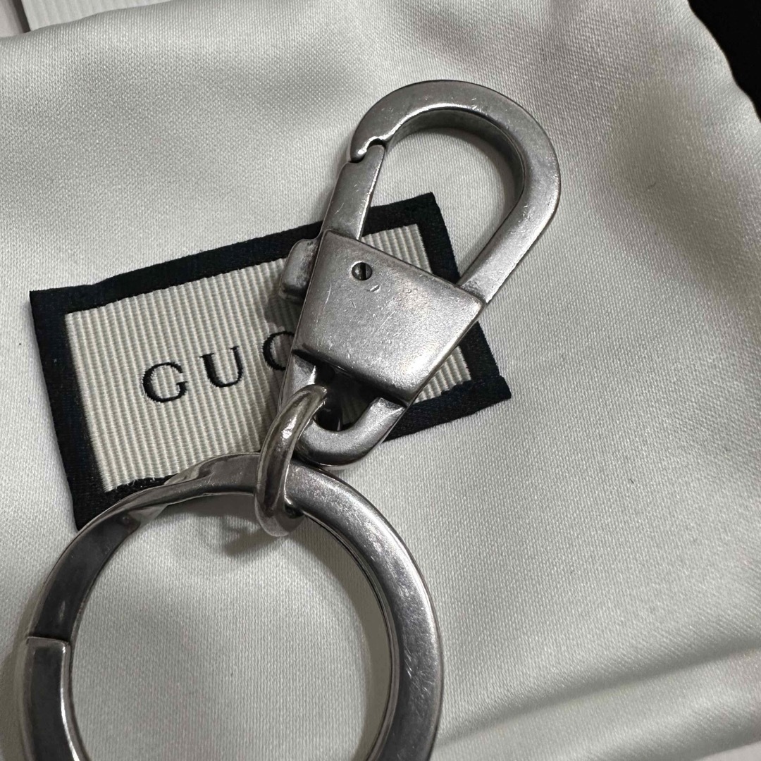 Gucci(グッチ)のGUCCI スネーク&ダブルG キーホルダー メンズのファッション小物(キーホルダー)の商品写真