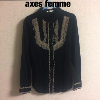 アクシーズファム(axes femme)のaxes femme アクシーズファム ブラウス(シャツ/ブラウス(長袖/七分))