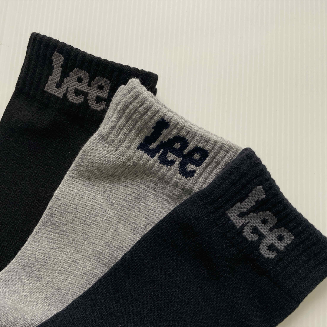 Lee(リー)の新品☆ リー LEE ソックス 靴下 3足（25-27cm） メンズのレッグウェア(ソックス)の商品写真