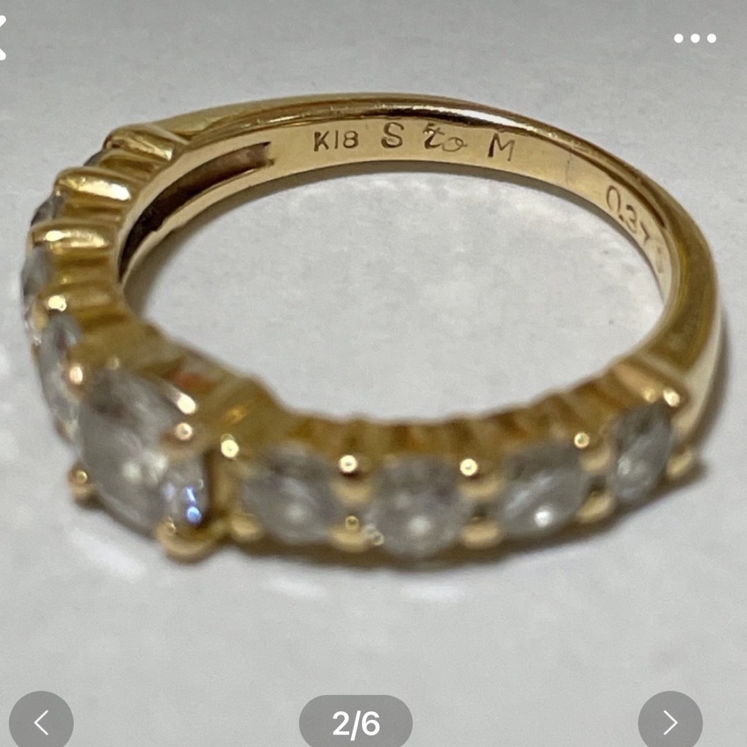 ダイヤリング レディースのアクセサリー(リング(指輪))の商品写真