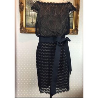 タダシショウジ(TADASHI SHOJI)の新品☆ TADASHI SHOJI  サイズ8Ｐ(ひざ丈ワンピース)