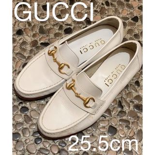 Gucci - GUCCI ドレスシューズ/ローファー 36 1/6(23cm位) 【古着