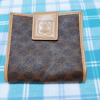 セリーヌ(celine)の確実本物＊CELINE　セリーヌ　マカダム柄　折り財布(財布)