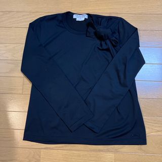 2点 COMME des GARCONS 変形ノースリーブカットソー ブラック