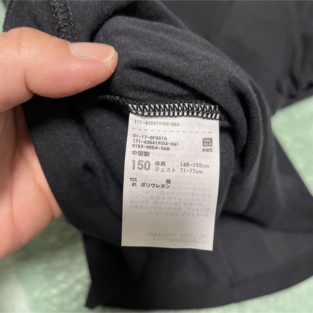 UNIQLO(ユニクロ)のヒートテック　150センチ　ユニクロ キッズ/ベビー/マタニティのキッズ服女の子用(90cm~)(下着)の商品写真