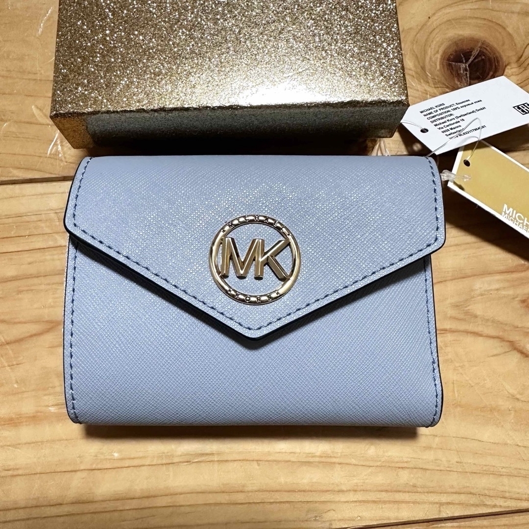 Michael Kors - 新品 マイケルコース 財布 三つ折り財布 本革の通販 by