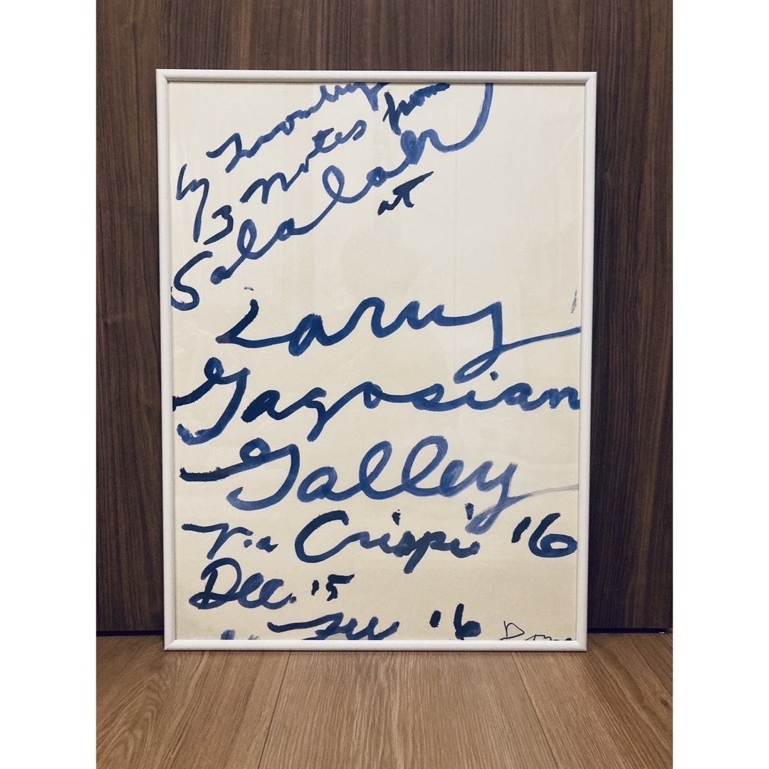 特注フレーム額装済 Cy Twombly サイ・トゥオンブリー 人気希少 特注フレーム額装済 Cy Twombly サイ・トゥオンブリー 人気希少