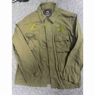 アルファインダストリーズ(ALPHA INDUSTRIES)のミリタリーシャツ　ジャケット　(ミリタリージャケット)