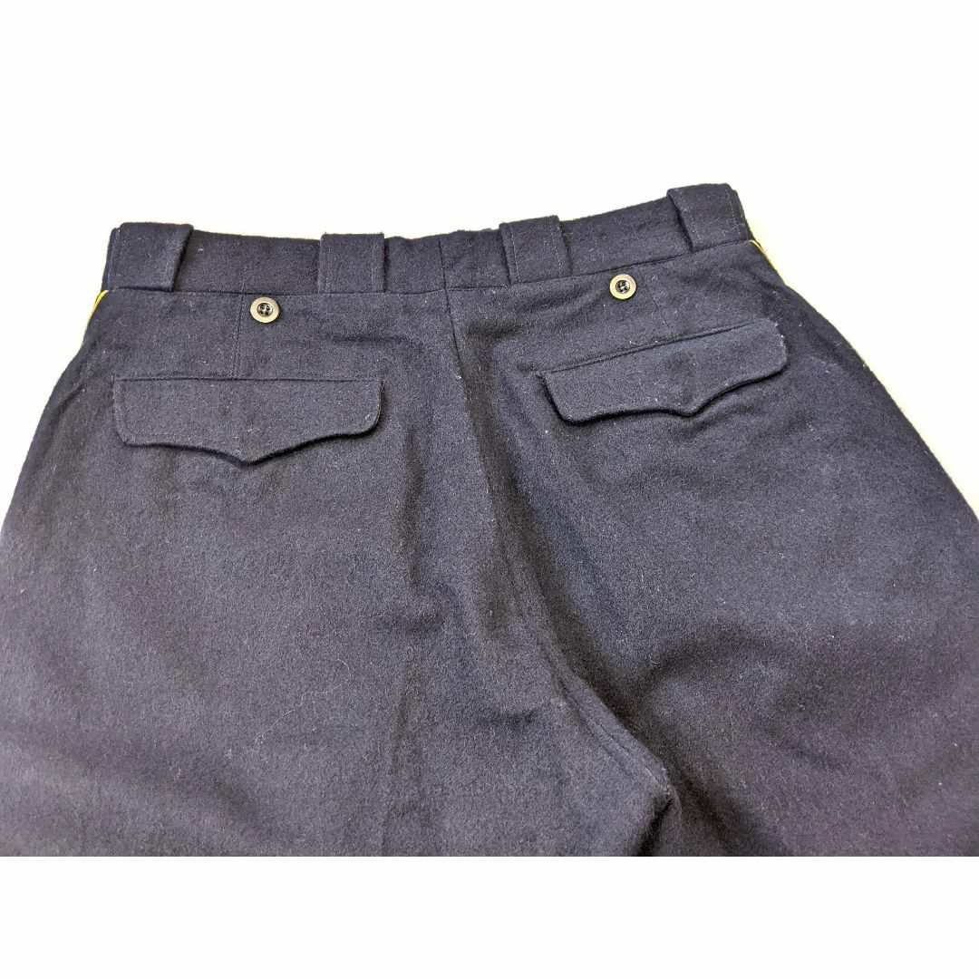 50's 60's フランス軍 国境警備隊ラインパンツ ウールパンツ 42 50's 60's フランス軍 国境警備隊ラインパンツ ウールパンツ 42