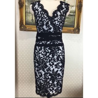 タダシショウジ(TADASHI SHOJI)の新品☆ TADASHI SHOJI サイズ8(ひざ丈ワンピース)