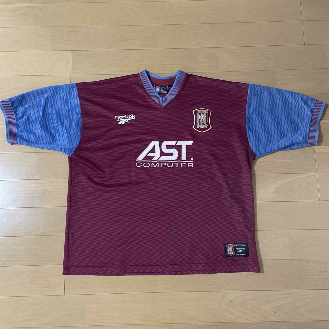 Reebok(リーボック)のAston Villa FC 97-98 Home Kit メンズのトップス(Tシャツ/カットソー(半袖/袖なし))の商品写真