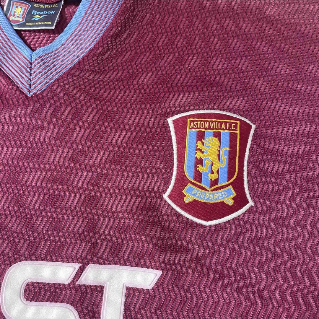 Reebok(リーボック)のAston Villa FC 97-98 Home Kit メンズのトップス(Tシャツ/カットソー(半袖/袖なし))の商品写真