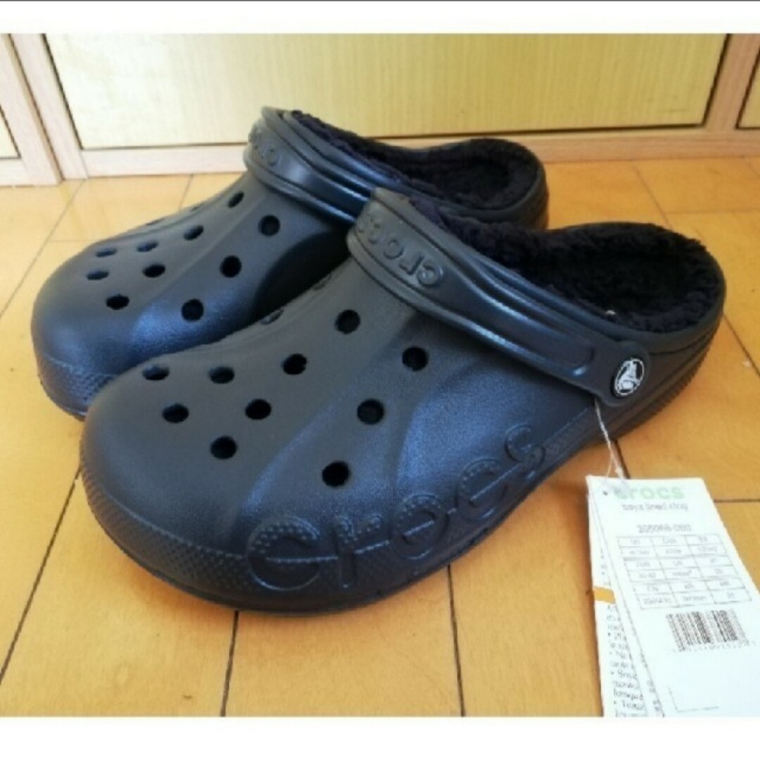 crocs(クロックス)の【値下げ】新品♡クロックス♡サンダル♡25cm♡ブラック レディースの靴/シューズ(サンダル)の商品写真