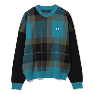 レイビームス(Ray BEAMS)のFRED PERRY × Ray BEAMS /別注タータンチェックニックCB(ニット/セーター)