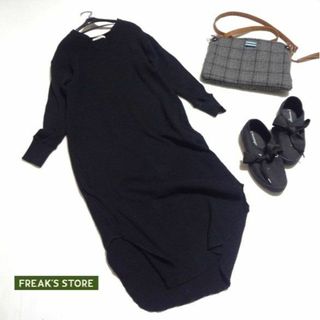 フリークスストア(FREAK'S STORE)のmama様専用◆フリークスストア◆F（S-M位）　ワッフル素材ワンピース(ロングワンピース/マキシワンピース)