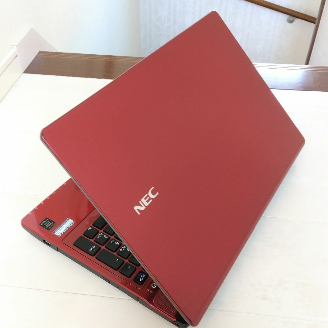NEC - NEC!赤✨メモリ8GB&高速SSD✨ノートパソコン✨カメラ