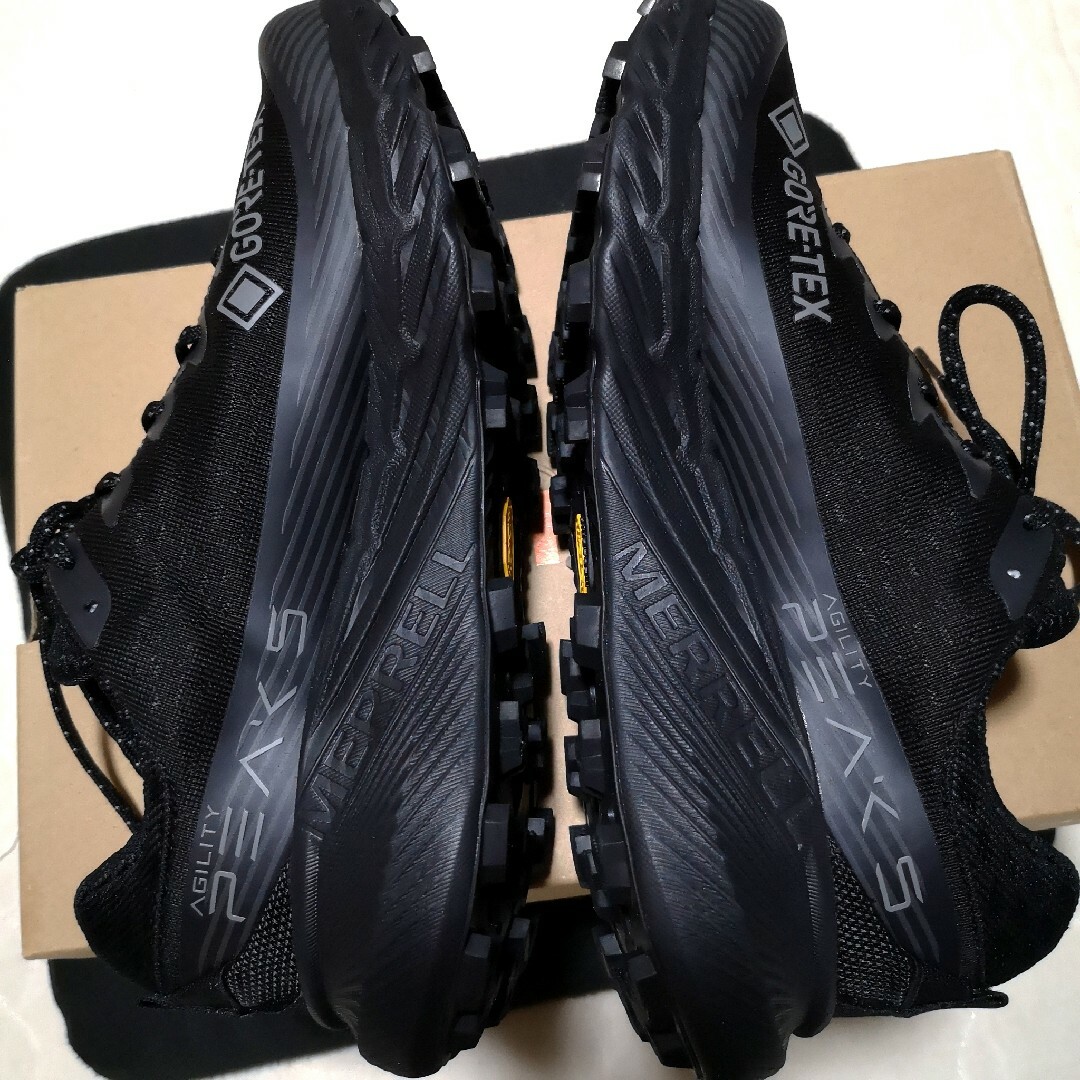 MERRELL(メレル)のMERRELL メレル☆AGILITY PEAK 5 GTX 黒25cmサロモン メンズの靴/シューズ(スニーカー)の商品写真