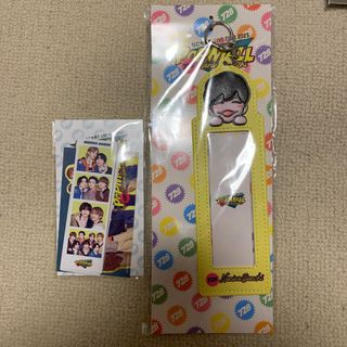 ナニワダンシ(なにわ男子)のフォトカード&ネームホルダー(アイドルグッズ)