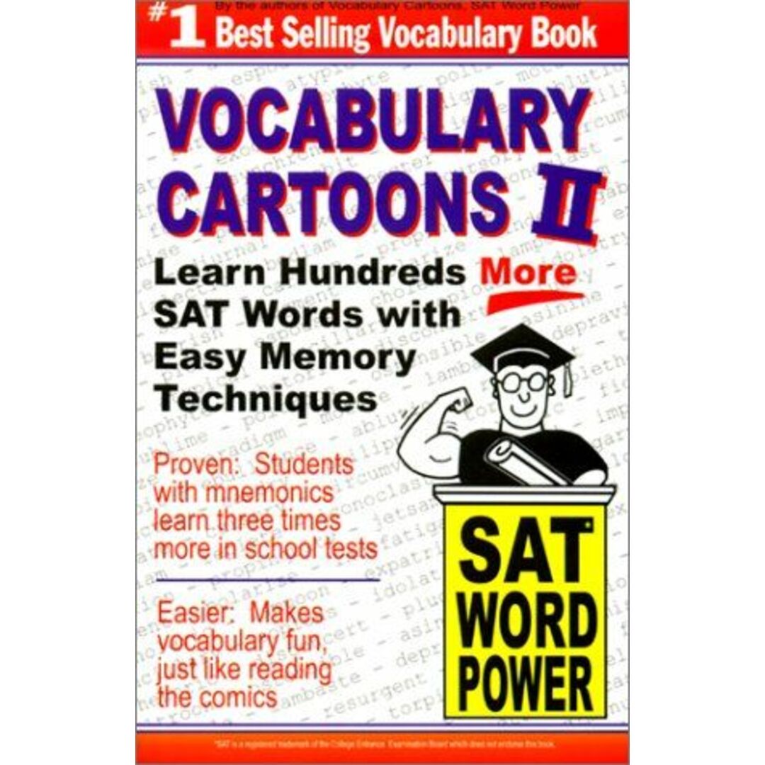 Vocabulary Cartoons II: Building an Educated Vocabulary With Sight And Sound Memory AIDS Burchers，Sam、 Burchers，Max; Burchers，Bryan E. エンタメ/ホビーの本(語学/参考書)の商品写真