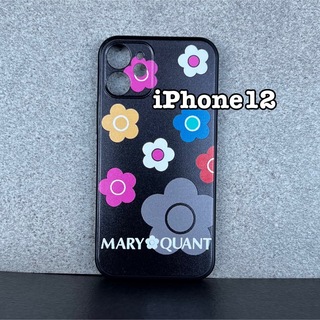 マリークワント(MARY QUANT)のiPhone12 デイジー 花柄モバイルケース マリークワント(iPhoneケース)
