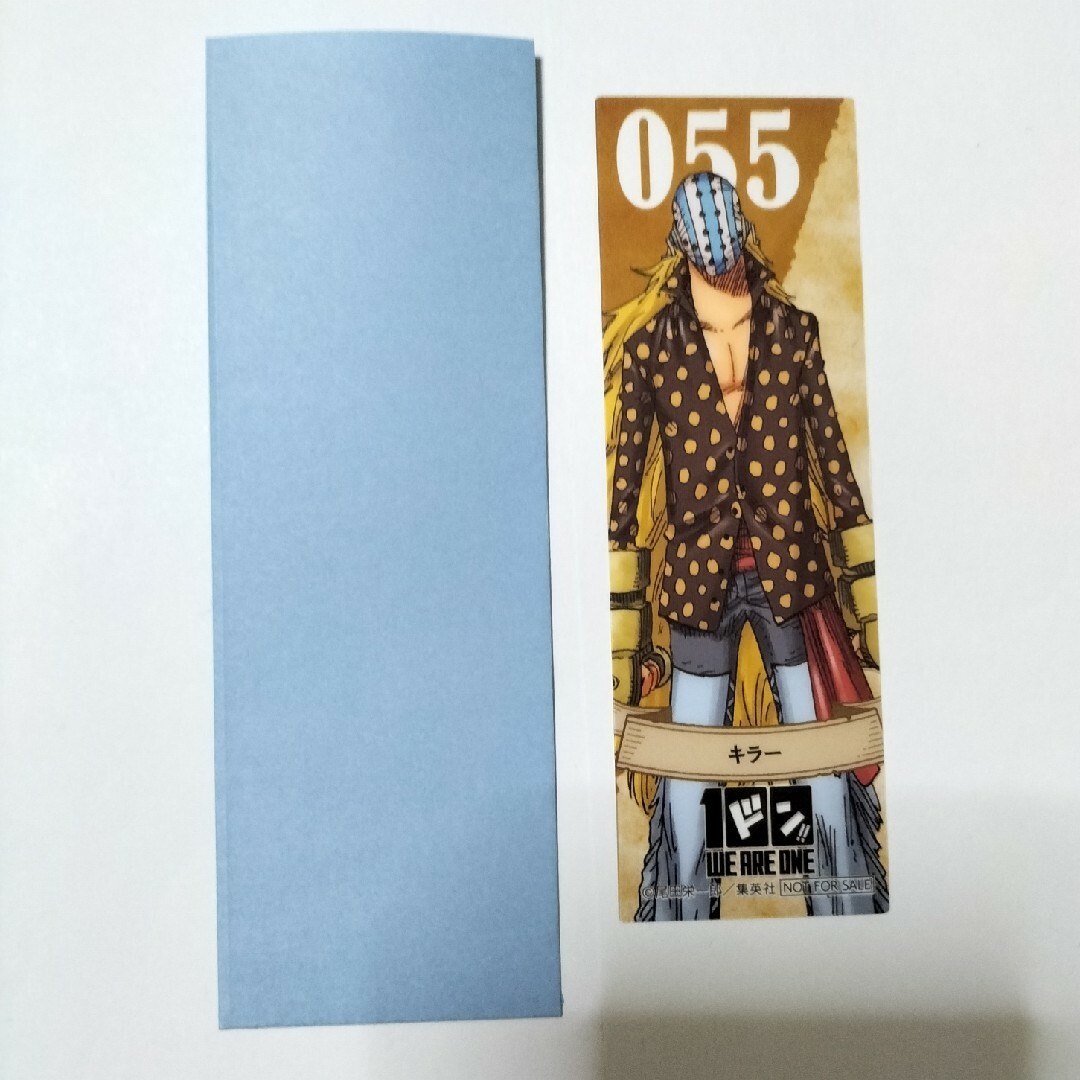 ONEPIECE ワンピース　キラー　WTT100 しおり　栞　麦わらストア エンタメ/ホビーのアニメグッズ(その他)の商品写真