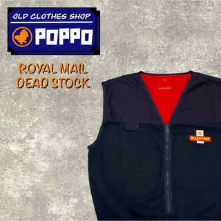 【デッドストック】ロイヤルメールROYAL MAIL☆フリースベスト 00s(ベスト)