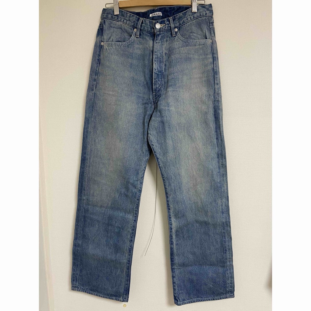 SELVEDGE FADED LIGHT DENIM PANTS 23aw