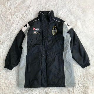 ロット(lotto)のLOTTOロット　ユベントスJUVENTUSベンチコートベンチウォーマー(ウェア)