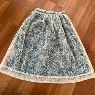 axes femme(ひざ丈スカート ・ グリーン・カーキ/緑色系)の axes femme(ひざ丈スカート ・ グリーン・カーキ/緑色系)の