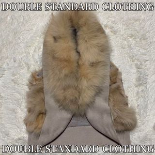 ダブルスタンダードクロージング(DOUBLE STANDARD CLOTHING)のDOUBLE STANDARD CLOTHING☆ファーニットベスト(毛皮/ファーコート)