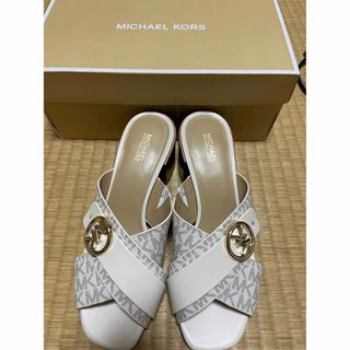 マイケルコース(Michael Kors)の新品★マイケルコース　サンダル　ミュール　7M(サンダル)