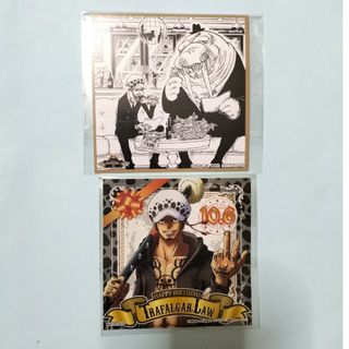 ONE PIECE ワンピース ロー　バースデーステッカー　麦わらストア　色紙(その他)