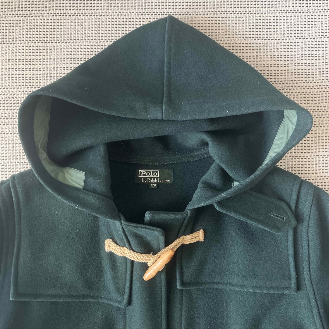 POLO RALPH LAUREN(ポロラルフローレン)の【希少】ラルフローレン 80s ダッフルコート 緑タグ　古着　ビンテージ メンズのジャケット/アウター(ダッフルコート)の商品写真